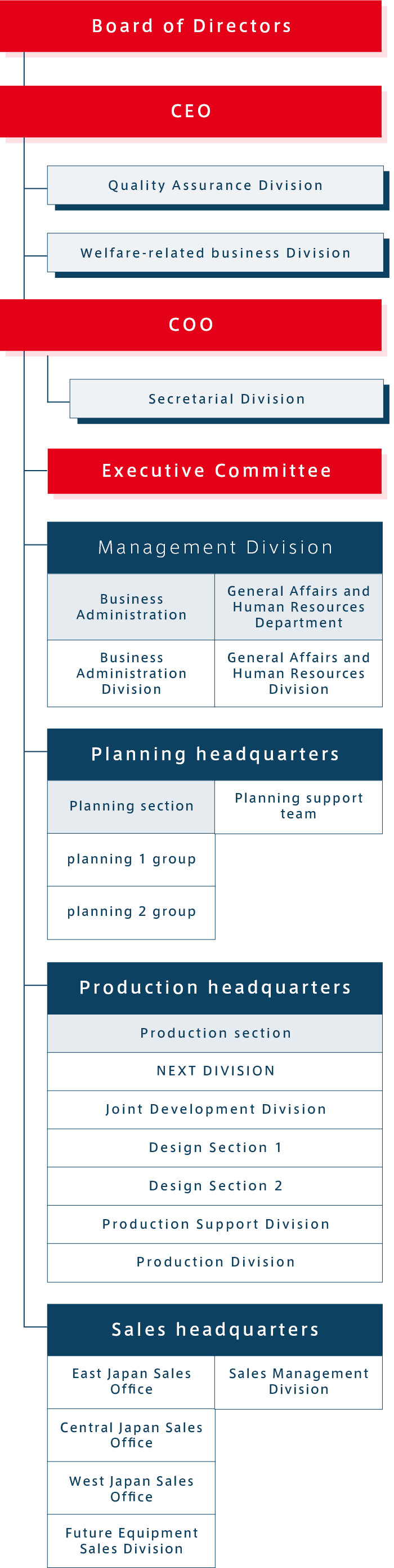 Company Organization