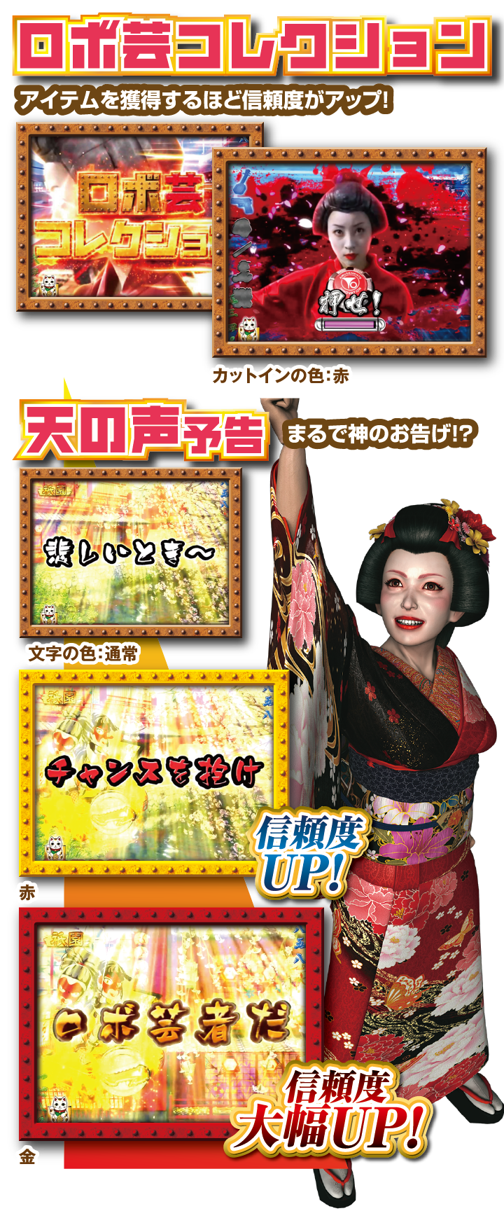 ロボ芸コレクション　天の声予告