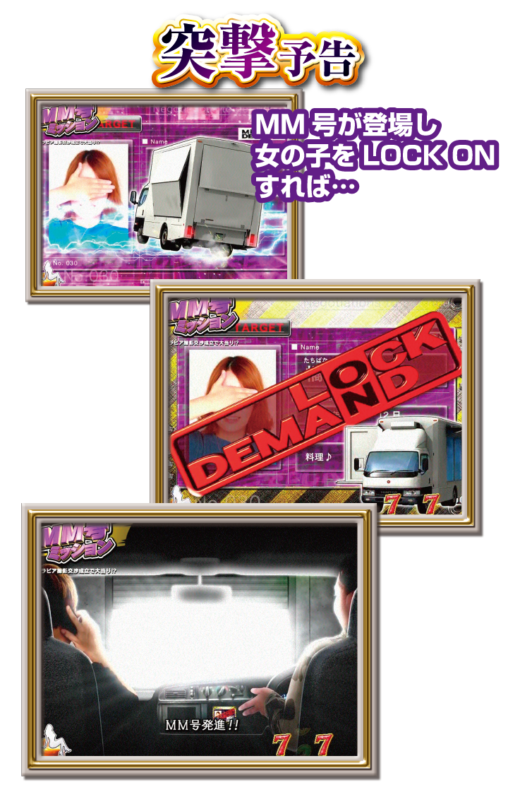 演出－MM号ミッションモード｜CR豊丸とソフトオンデマンドの最新作